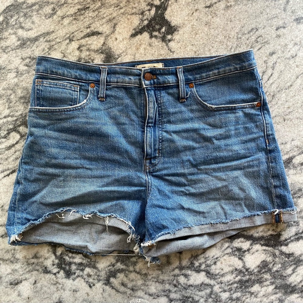 Madewell High-Rise Denim Shorts